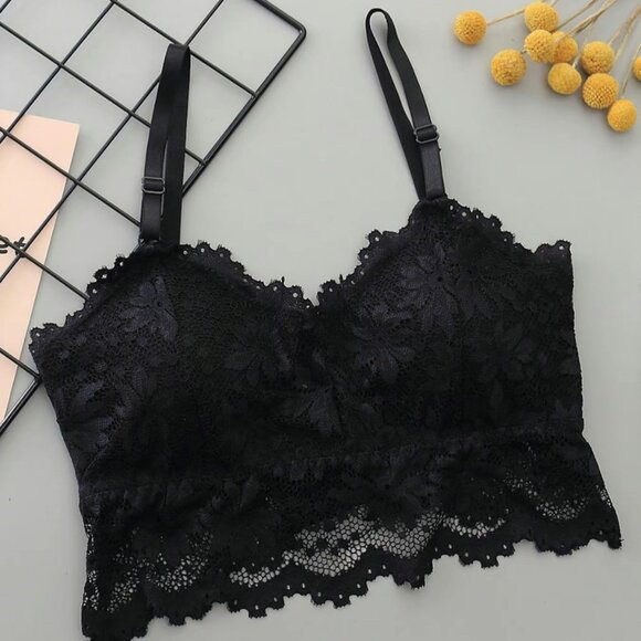 Abercrombie & Fitch Other - Abercrombie & Fitch Black Lace Bralette - NWOT